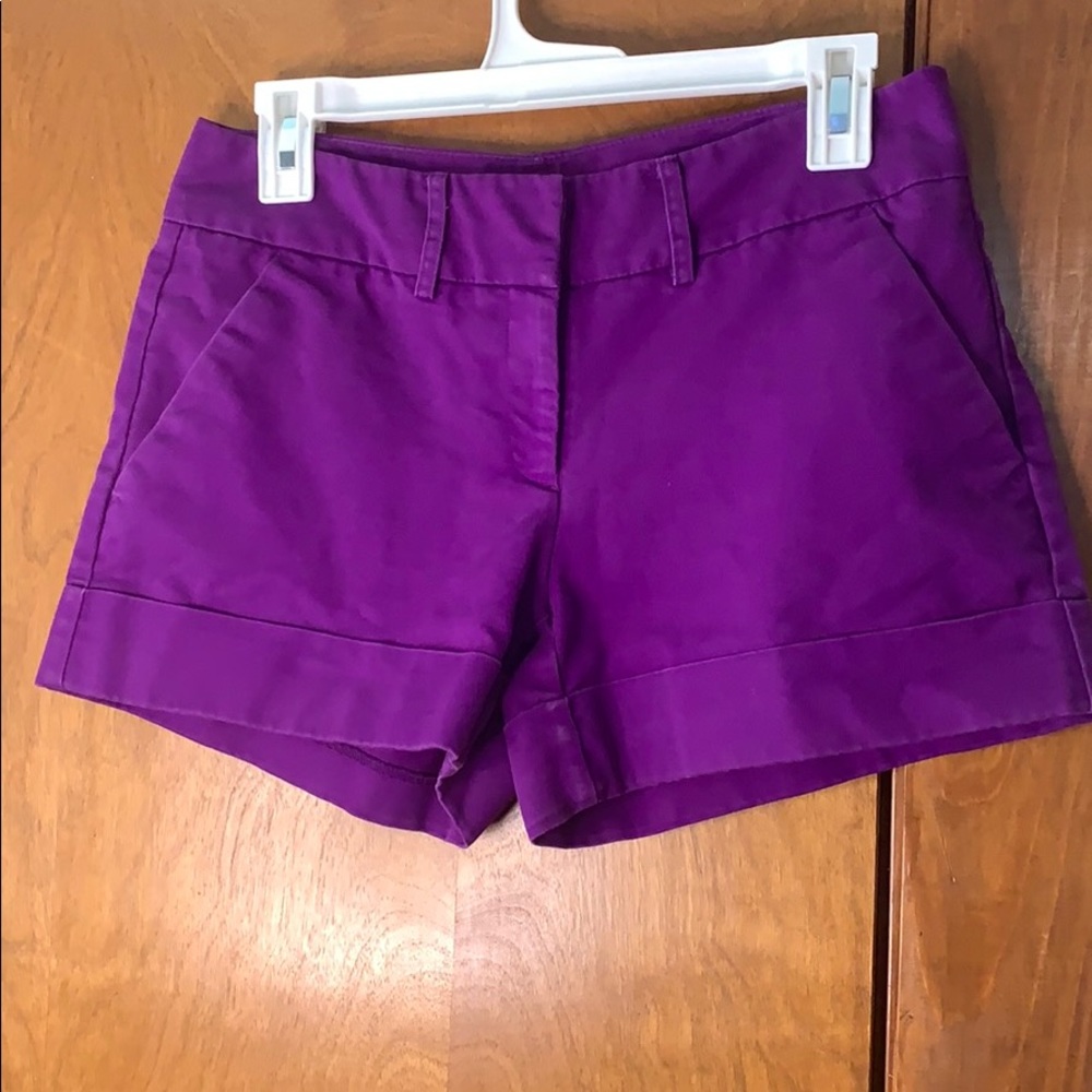 New York and Co Purple Shorts